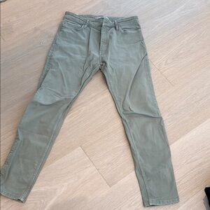 Men’s skinny Olive Green Jeans